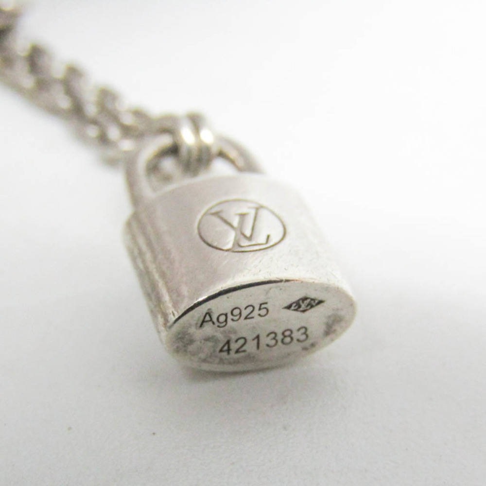 LOUIS VUITTON Silver Lockit Charm Bracelet - Picture 8 of 8